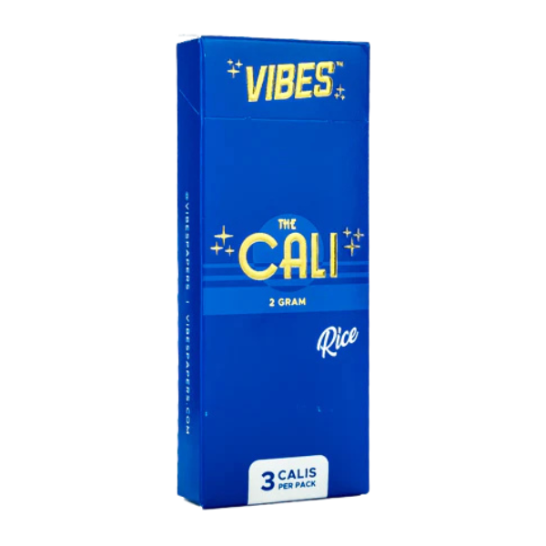 Vibes Cones Blue Rice / Cali 2 Gram 3pk****